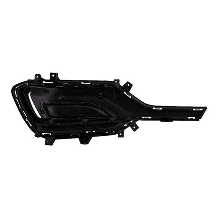 2017-2018 Hyundai Santa_Fe_Sport Grille Driver Side Ptd Black/Silver With Hole Insert Sport – Back View (HY1038141)