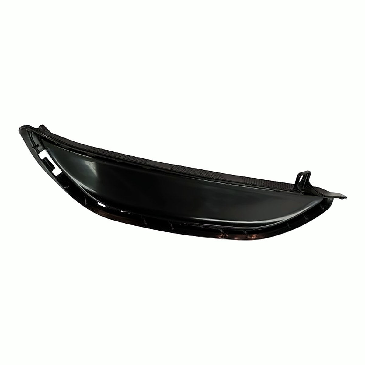 2019-2021 Hyundai Tucson Grille Lower Driver Side Raw Glossy Black – Front View (HY1038149)