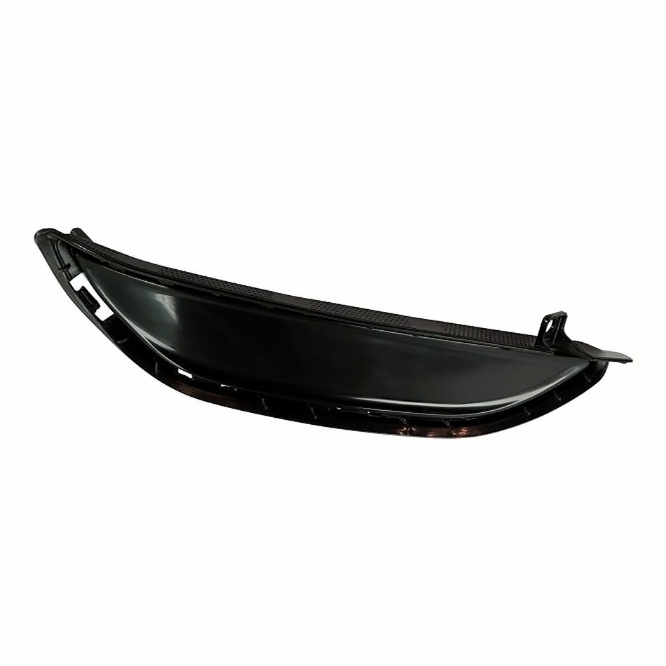 2019-2021 Hyundai Tucson Grille Lower Driver Side Raw Glossy Black – Front View (HY1038149)