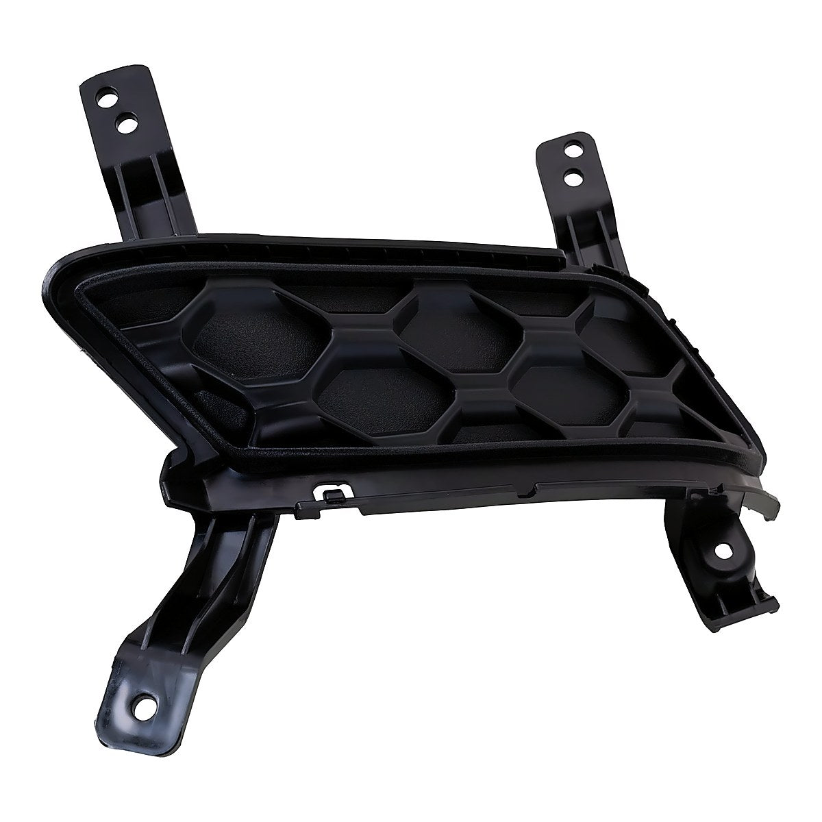 2019-2020 Hyundai Santa_Fe Fog Light Cover Front Driver Side Textured Black Se Model – Side View (HY1038154)