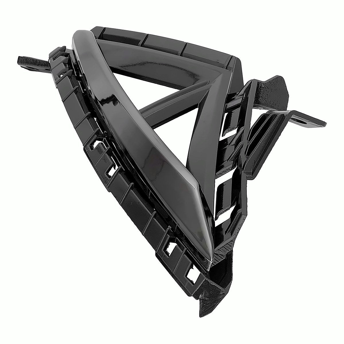 2021-2023 Hyundai Elantra_Sedan Grille Front Driver Side Dark Chrome Korea Built Ltd/ Luxury/ Ultimate Models – Side View (HY1038170)