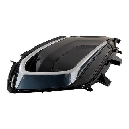 2017-2018 Hyundai Santa_Fe_Sport Grille Passenger Side Ptd Black/Silver With Hole Insert Sport – Side View (HY1039141)