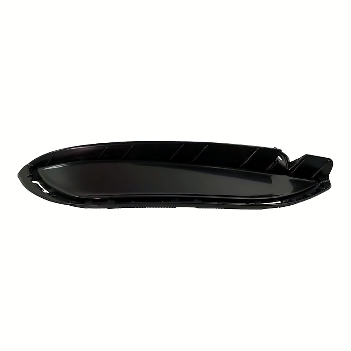 2019-2021 Hyundai Tucson Grille Lower Passenger Side Raw Glossy Black – Back View (HY1039149)