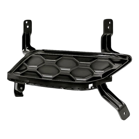 2019-2020 Hyundai Santa_Fe Fog Light Cover Front Passenger Side Textured Black Se Model – Front View (HY1039154)