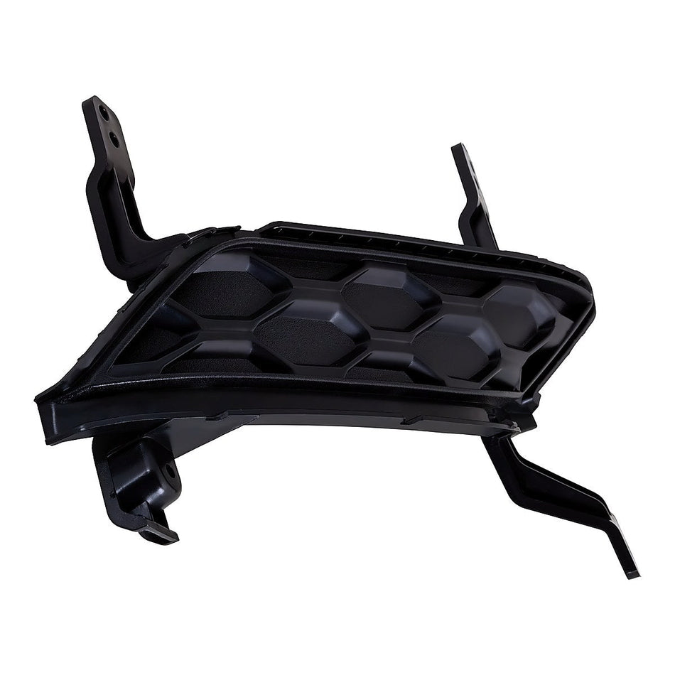 2019-2020 Hyundai Santa_Fe Fog Light Cover Front Passenger Side Textured Black Se Model – Side View (HY1039154)