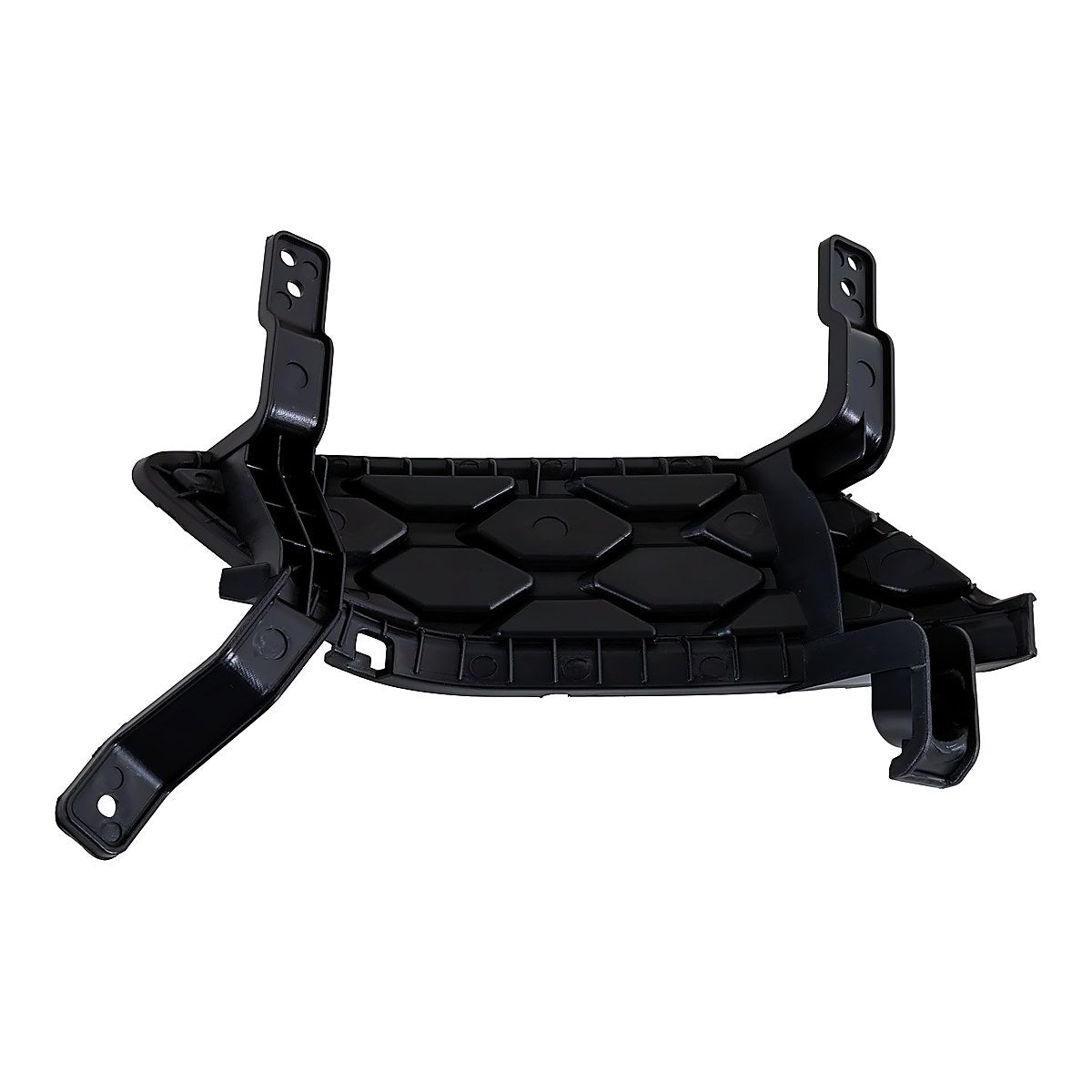 2019-2020 Hyundai Santa_Fe Fog Light Cover Front Passenger Side Textured Black Se Model – Back View (HY1039154)