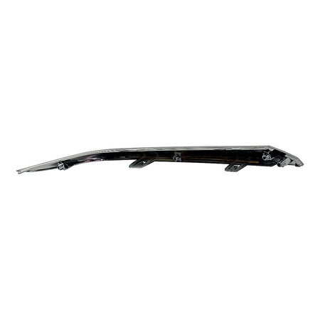 2019-2020 Hyundai Santa_Fe Bumper Moulding Front Driver Side Satin Chrome Finish(Extension To Moulding Above Grille)_HY1046114-5