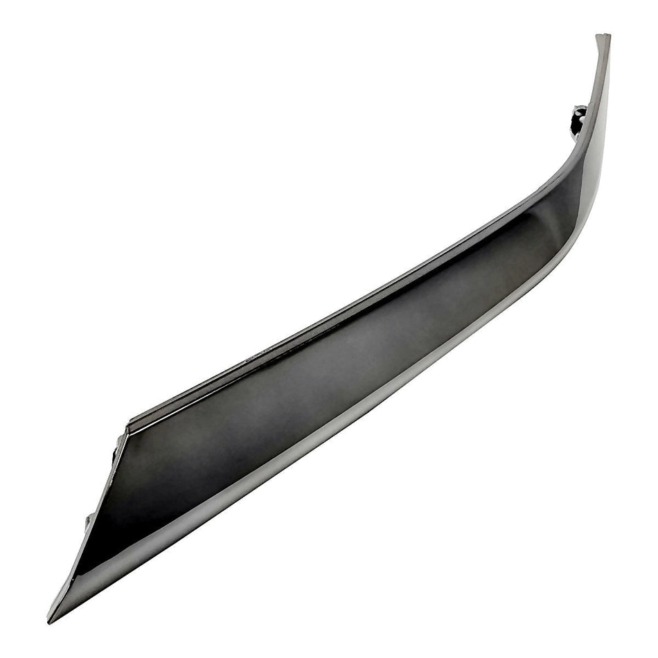2019-2020 Hyundai Santa_Fe Bumper Moulding Front Driver Side Smoked Chrome Finish(Extension To Moulding Above Grille)_HY1046115-2