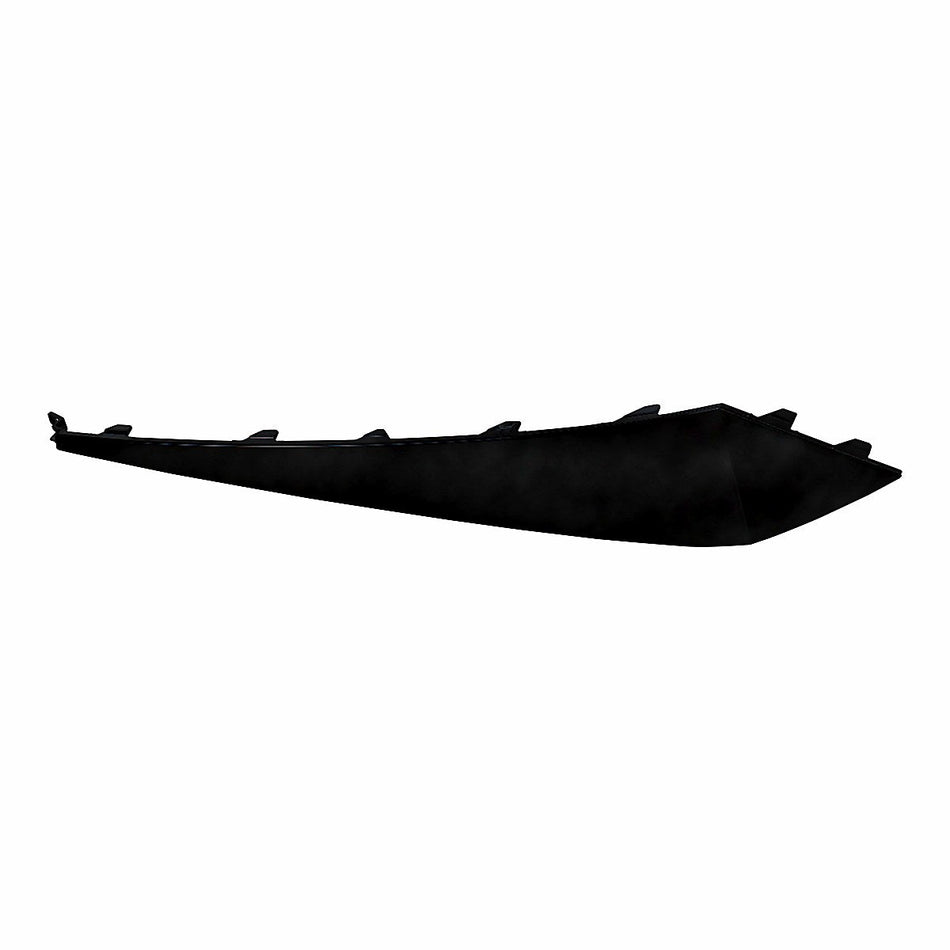 2021-2023 Hyundai Elantra_Sedan Bumper Moulding Front Driver Side Lower Smoked Chrome Korea Built Ltd/ Luxury/ Ultimate Models_HY1046119