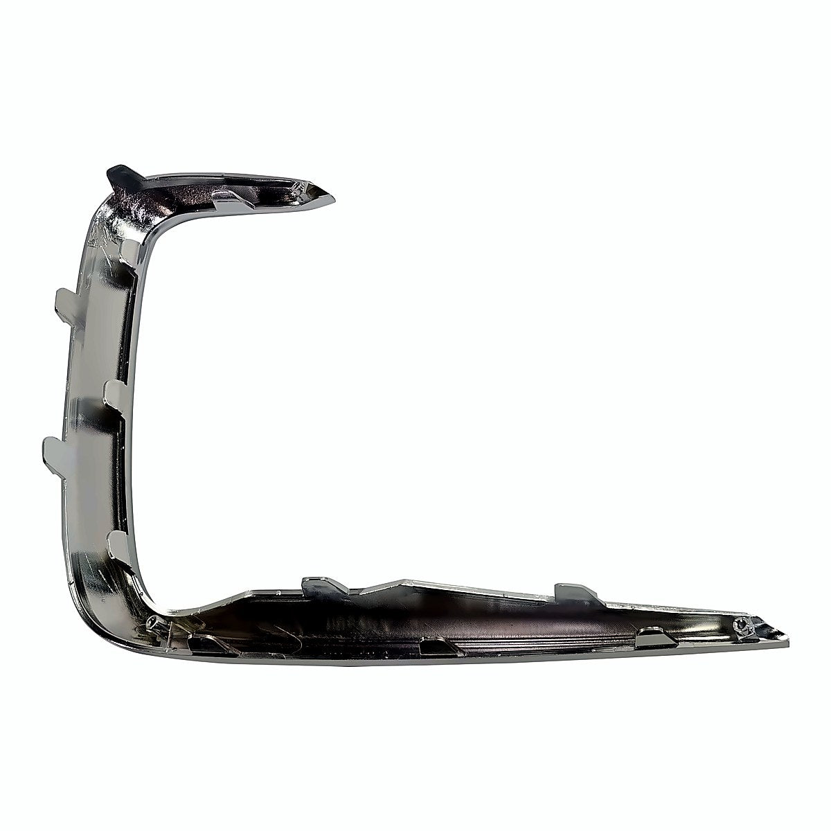 2017-2018 Hyundai Santa_Fe Fog Light Trim Front Passenger Side Satin Finish – Back View (HY1047111)