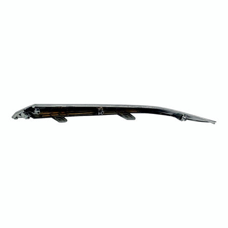 2019-2020 Hyundai Santa_Fe Bumper Moulding Front Passenger Side Satin Chrome Finish(Extension To Moulding Above Grille)_HY1047114-3