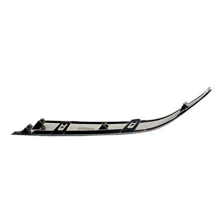 2019-2020 Hyundai Santa_Fe Bumper Moulding Front Passenger Side Satin Chrome Finish(Extension To Moulding Above Grille)_HY1047114-4