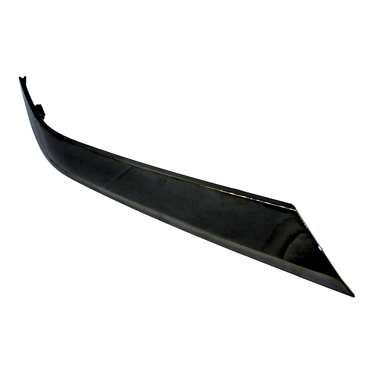 2019-2020 Hyundai Santa_Fe Bumper Moulding Front Passenger Side Smoked Chrome Finish(Extension To Moulding Above Grille)_HY1047115