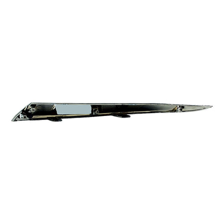 2019-2020 Hyundai Santa_Fe Bumper Moulding Front Passenger Side Smoked Chrome Finish(Extension To Moulding Above Grille)_HY1047115-2