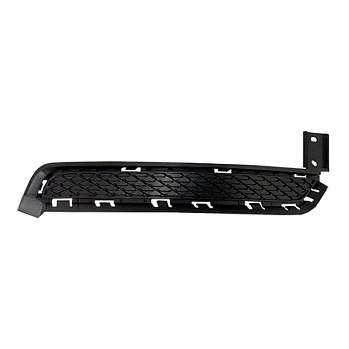 2021-2022 Hyundai Palisade Bumper Molding Front Passenger Side Textured Black Calligraphy/ Ultimate_HY1047125