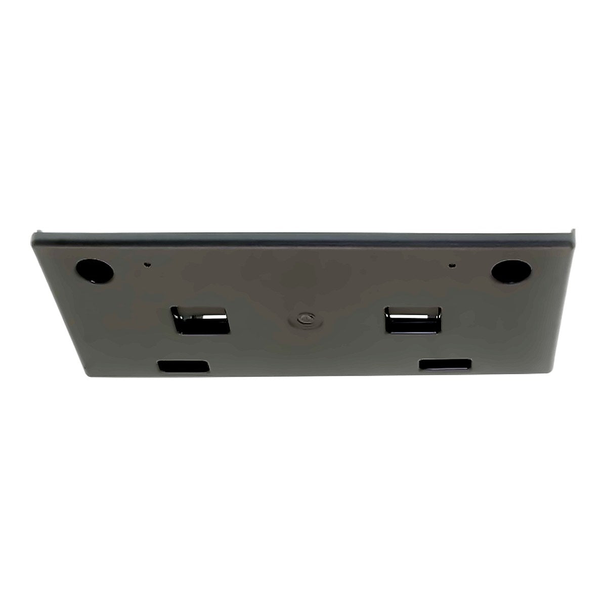 2018-2019 Hyundai Sonata License Plate Bracket Front Without Mounting Hardware Non-Turbo – Detail View (HY1068110)