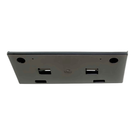 2018-2019 Hyundai Sonata License Plate Bracket Front Without Mounting Hardware Non-Turbo – Detail View (HY1068110)