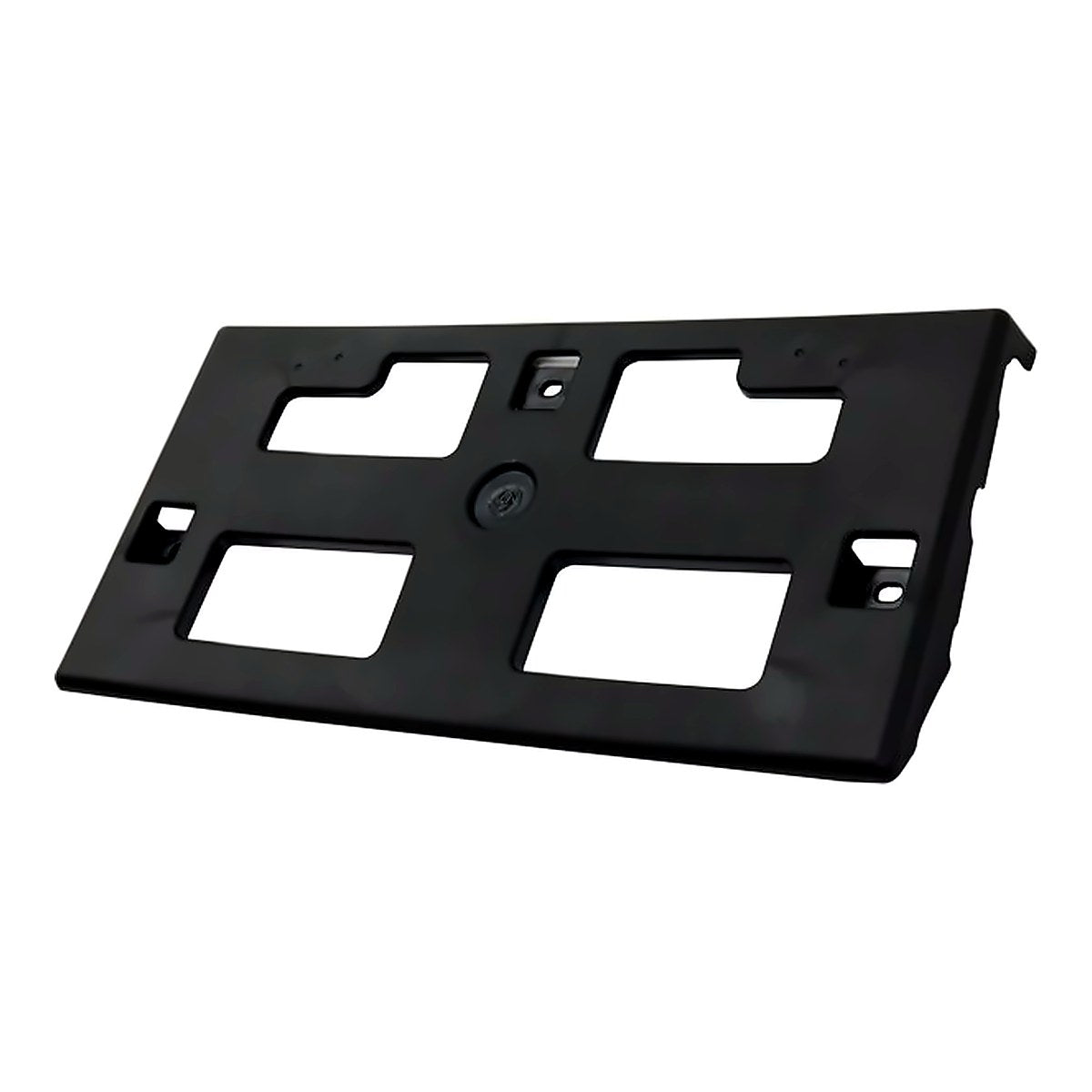 2018-2021 Hyundai Kona License Plate Bracket Front Without Mounting Hardware – Angle View (HY1068112)