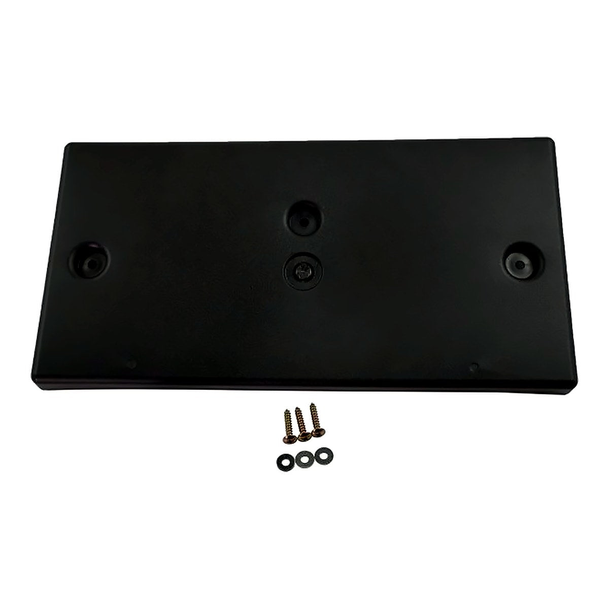 2019-2020 Hyundai Santa_Fe License Plate Bracket Front With Mounting Hardware – Front View (HY1068113)
