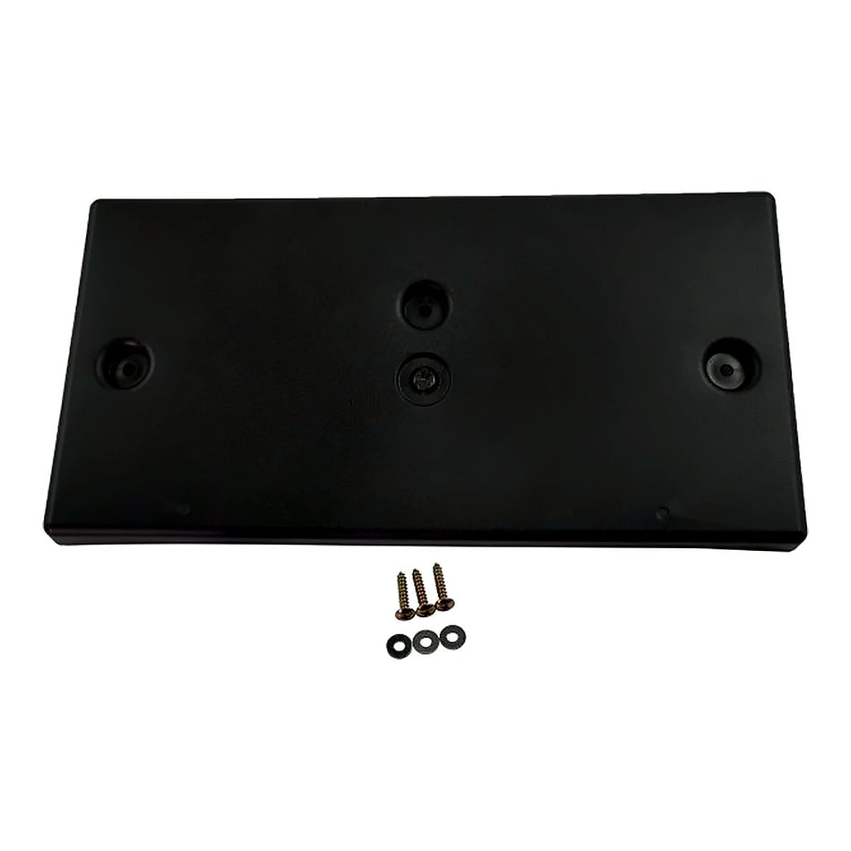 2019-2020 Hyundai Santa_Fe License Plate Bracket Front With Mounting Hardware – Front View (HY1068113)