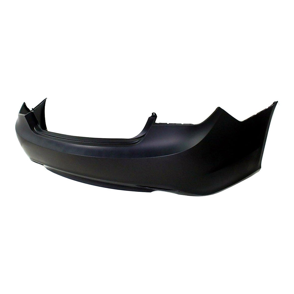2011-2013 Hyundai Sonata Bumper Rear Primed Double Exhaust_HY1100176-2