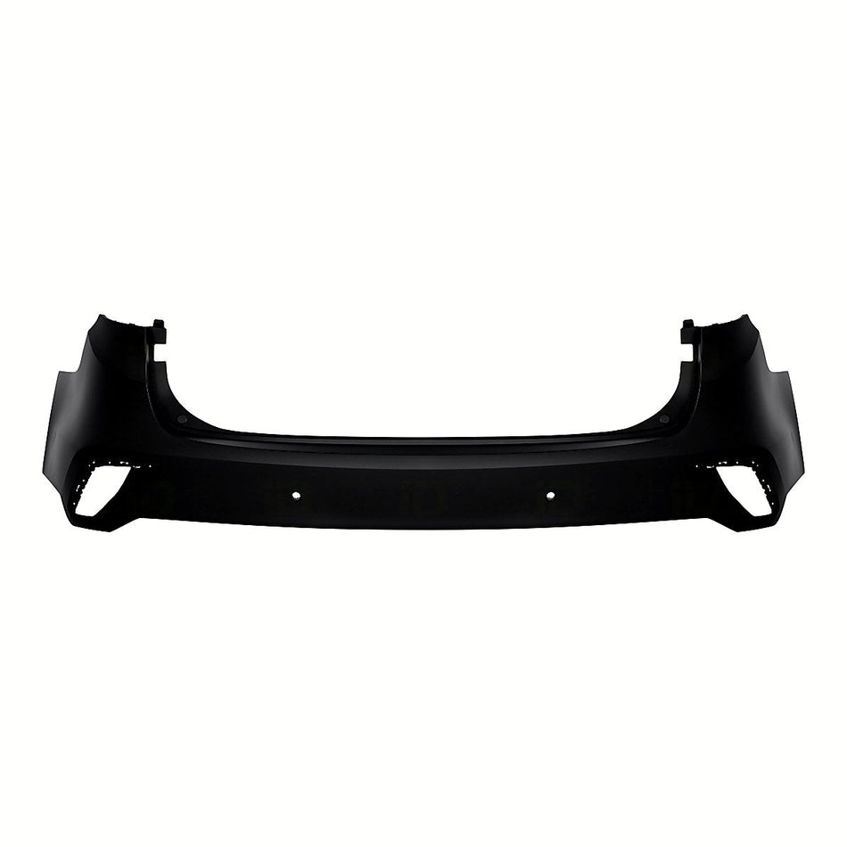 2017-2018 Hyundai Santa_Fe Bumper Rear Primed With Sensor Exclude Sport Model – HY1100214