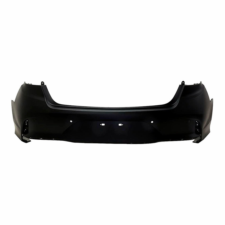 2018-2019 Hyundai Sonata Bumper Rear Primed With Sensor_HY1100219