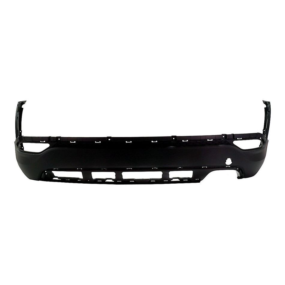 2013-2016 Hyundai Santa_Fe_Sport Bumper Lower Rear Matte Dark Gray Without Sensor Hole Sport Model_HY1115102