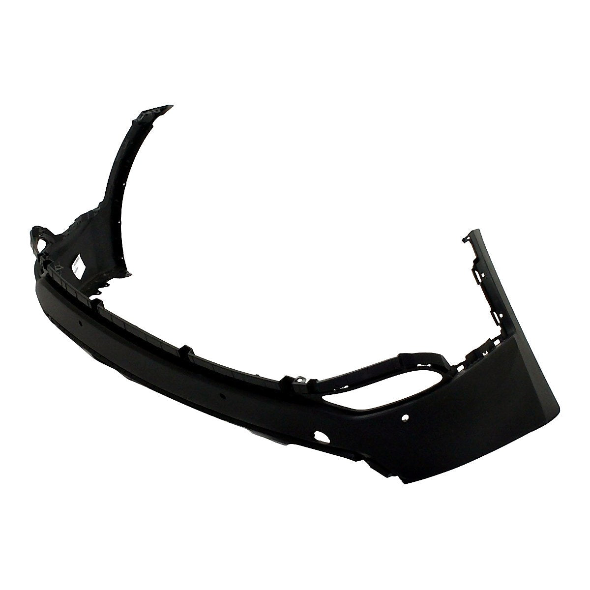 2013-2016 Hyundai Santa_Fe_Sport Bumper Lower Rear Matte Dark Gray With Sensor Hole Sport Model_HY1115103-2