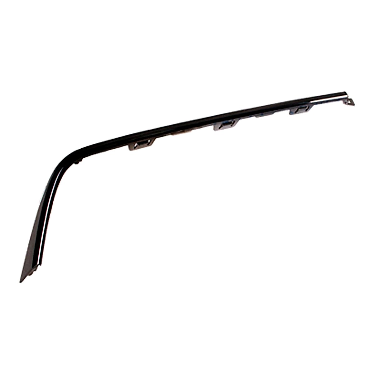 2021-2023 Hyundai Elantra_Sedan Bumper Moulding Front Passenger Side Lower Smoked Chrome Usa Built Ltd Model_HY1147113