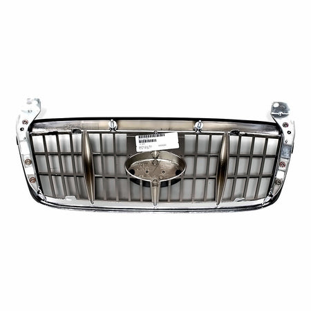 2001-2003 Hyundai Elantra Grille Chrome/Black – Back View (HY1200117)