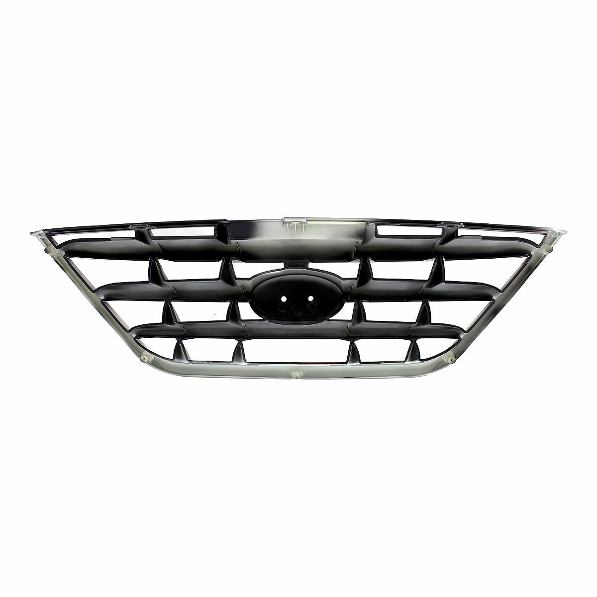 2004-2006 Hyundai Elantra Grille Sdn Black With Fog Light Hole Type – Back View (HY1200139)