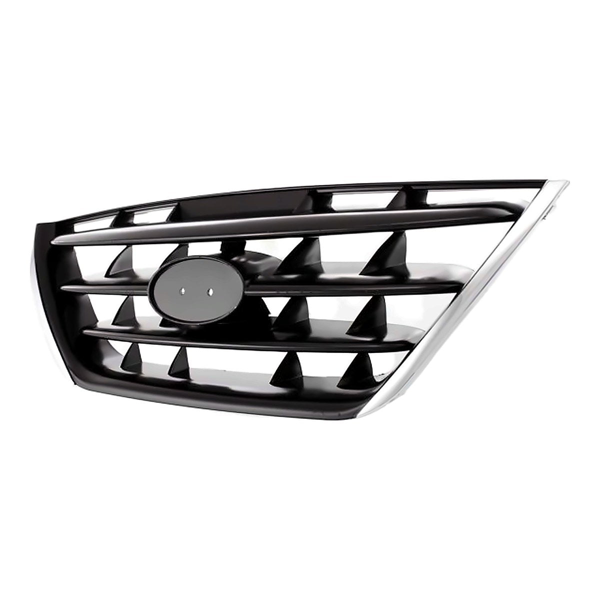 2004-2006 Hyundai Elantra Grille Chrome/Black – Side View (HY1200140)