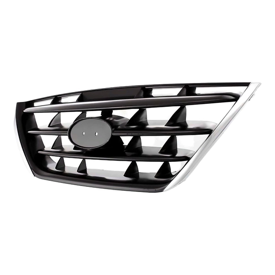 2004-2006 Hyundai Elantra Grille Chrome/Black – Side View (HY1200140)