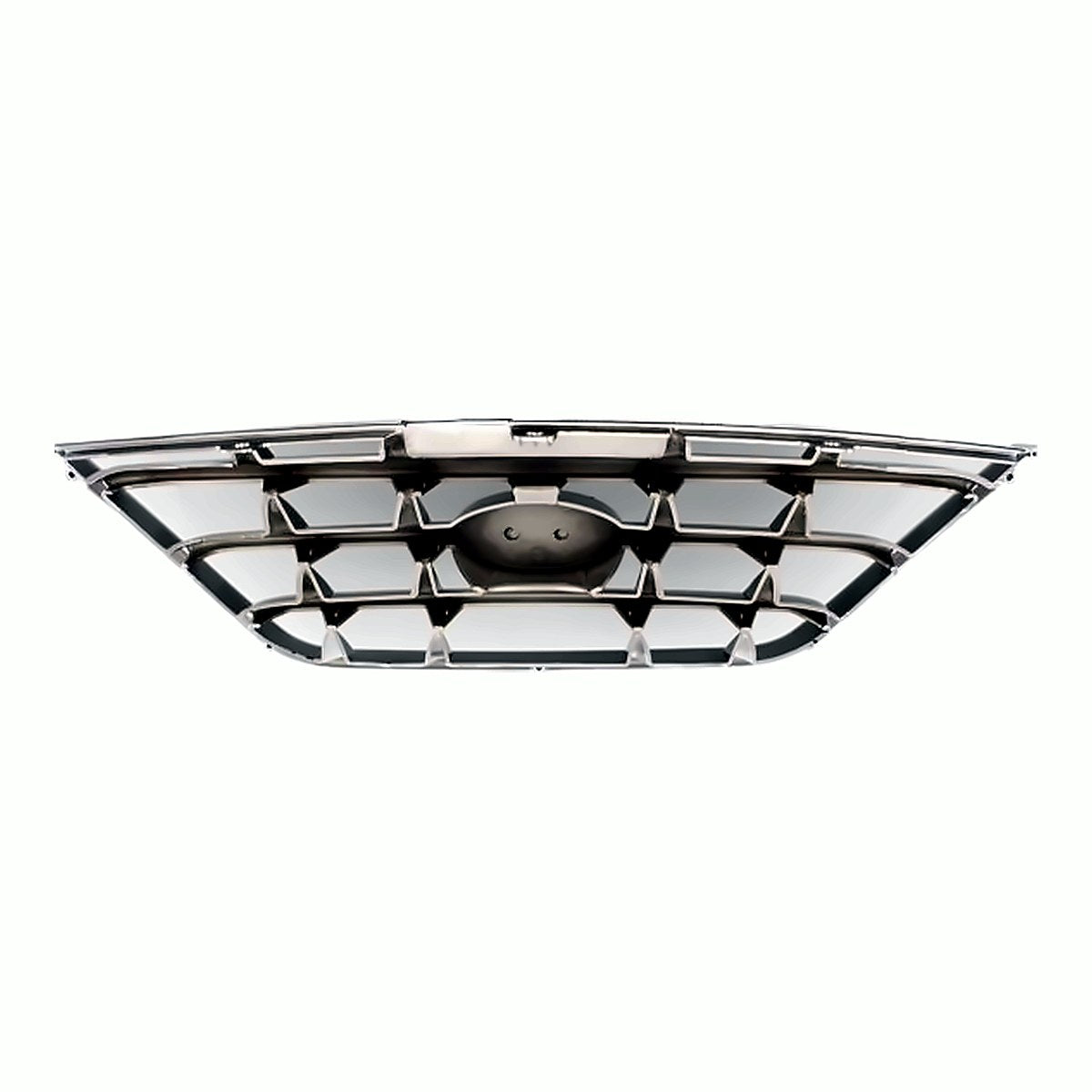 2004-2006 Hyundai Elantra Grille Chrome/Black – Back View (HY1200140)