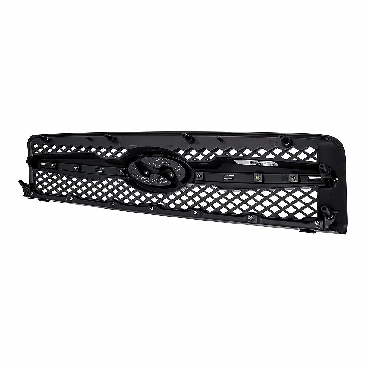 2005-2008 Hyundai Tucson Grille Chrome/Black – Back View (HY1200142)