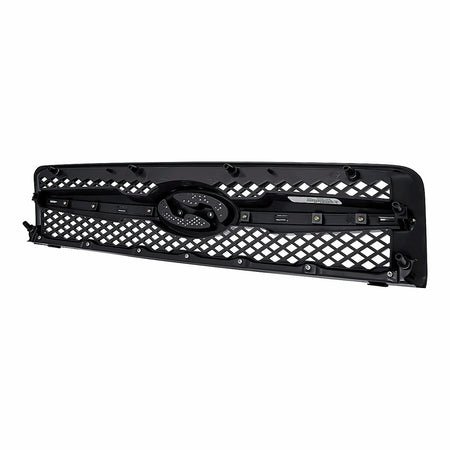 2005-2008 Hyundai Tucson Grille Chrome/Black – Back View (HY1200142)