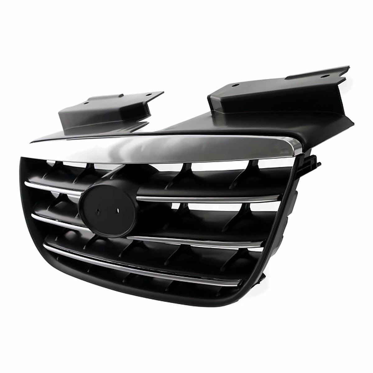 2007-2009 Hyundai Elantra Grille Chrome/Black – Side View (HY1200145)