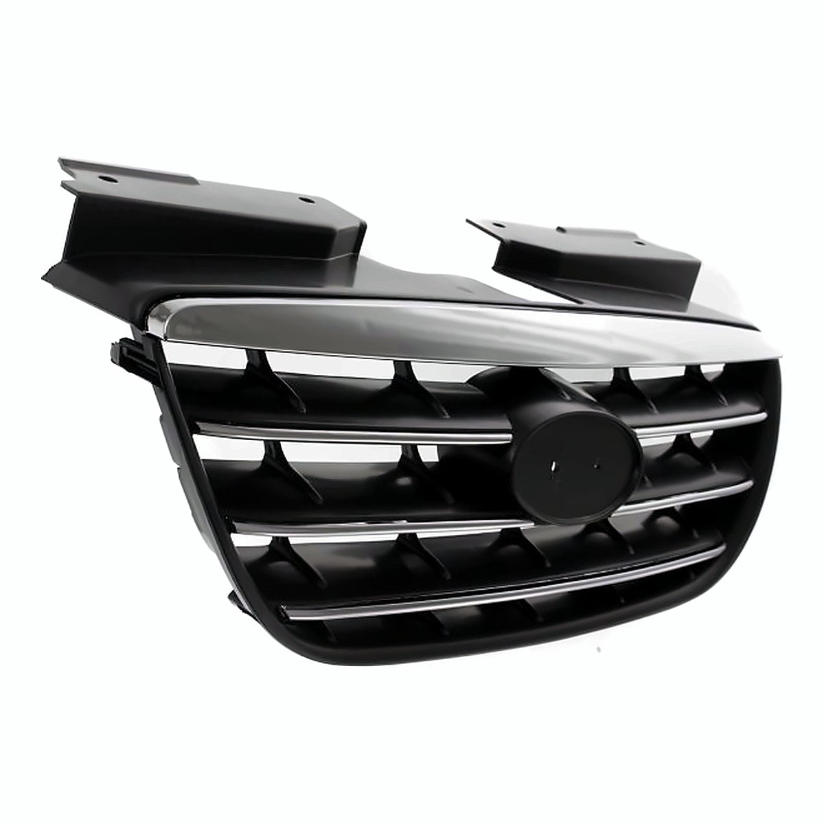 2007-2009 Hyundai Elantra Grille Chrome/Black – Side View (HY1200145)