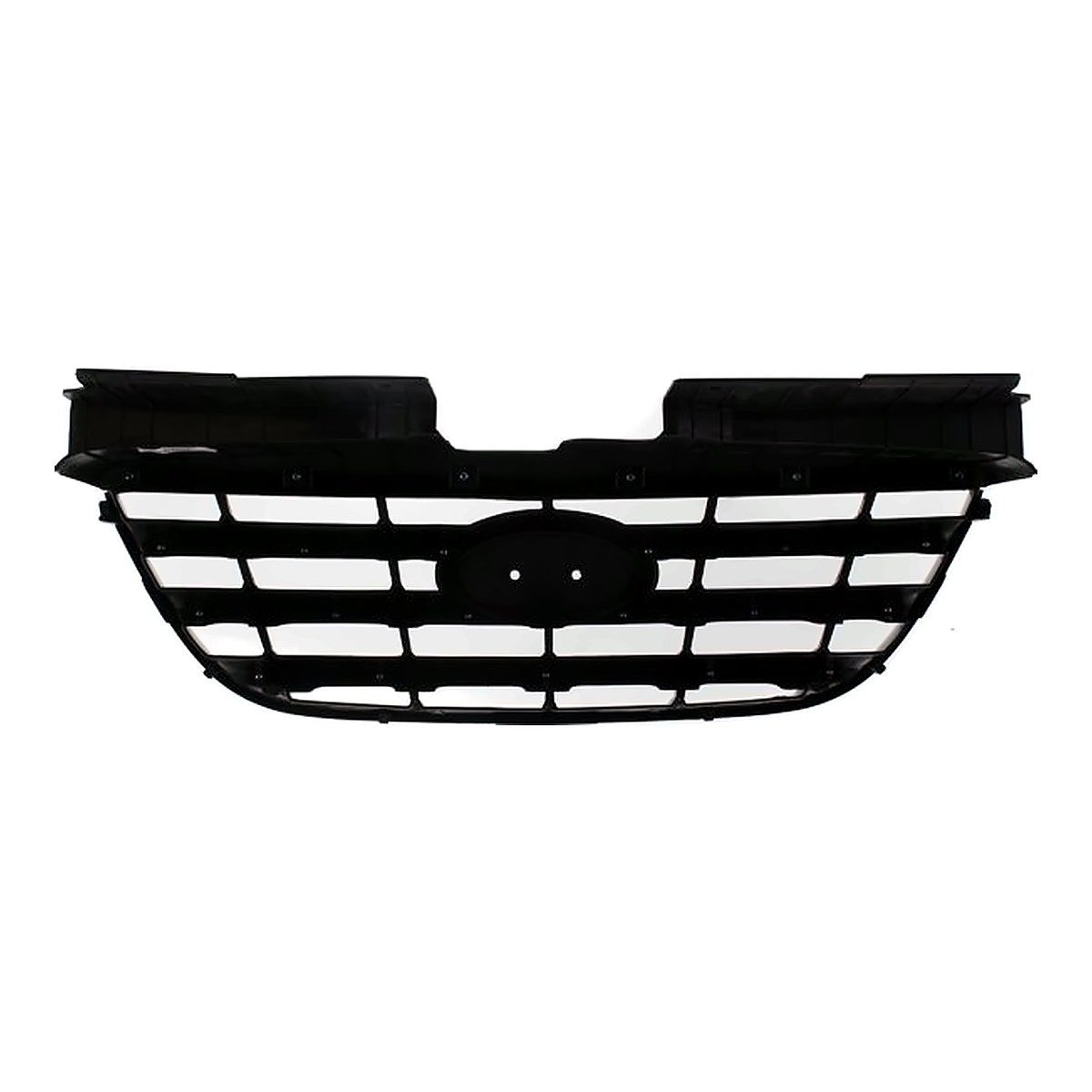 2007-2009 Hyundai Elantra Grille Chrome/Black – Back View (HY1200145)