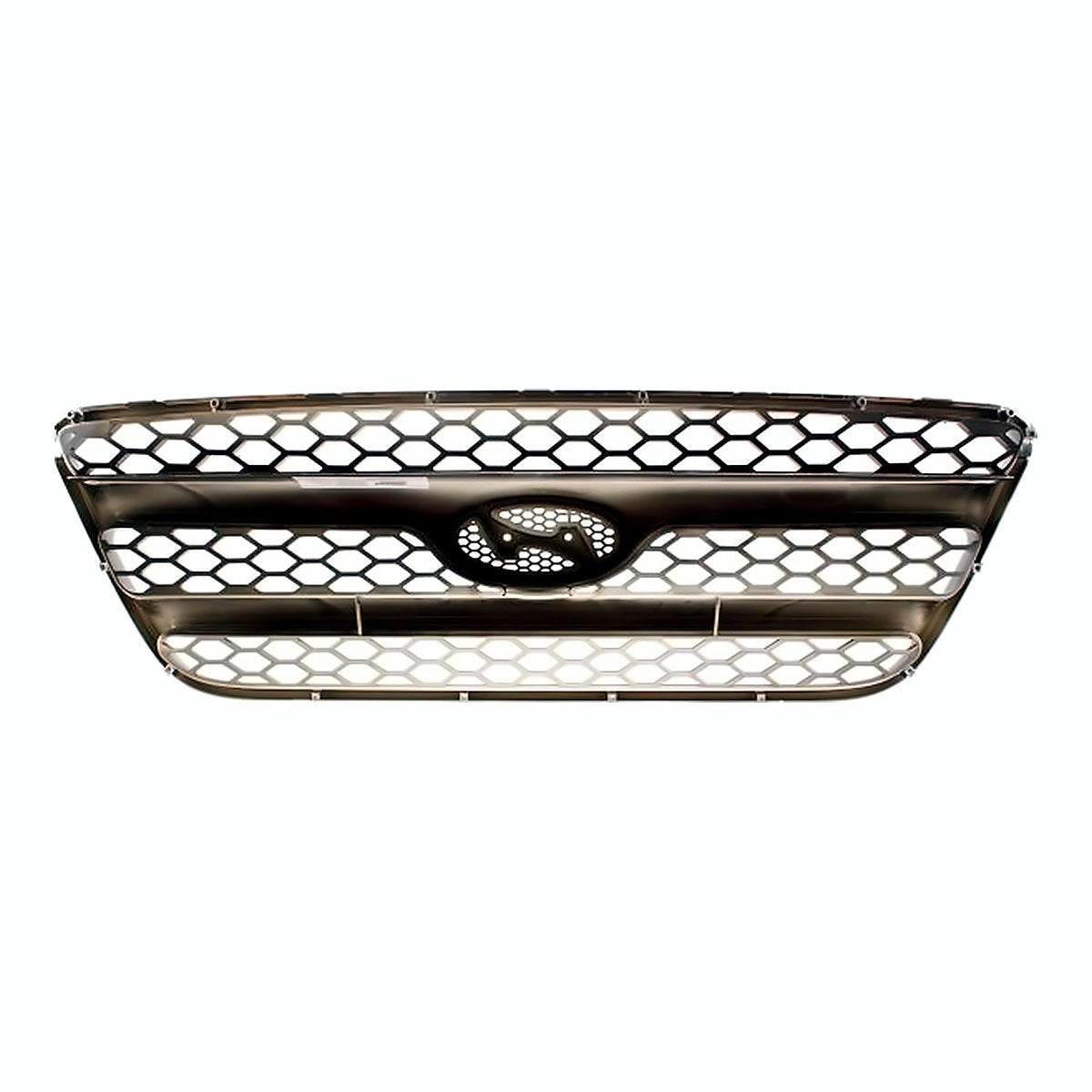 2007-2009 Hyundai Santa_Fe Grille Chrome/Black Gls-Gl-Se Model – Back View (HY1200146)