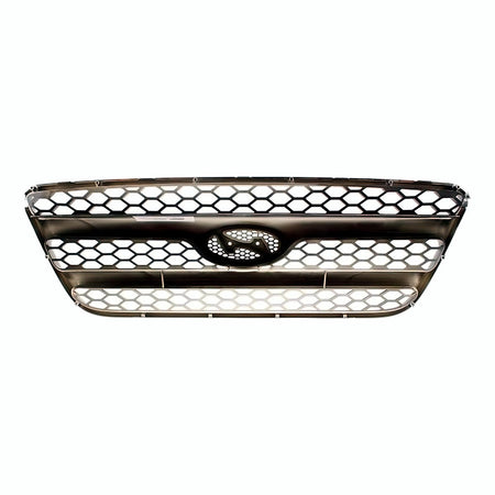 2007-2009 Hyundai Santa_Fe Grille Chrome/Black Gls-Gl-Se Model – Back View (HY1200146)