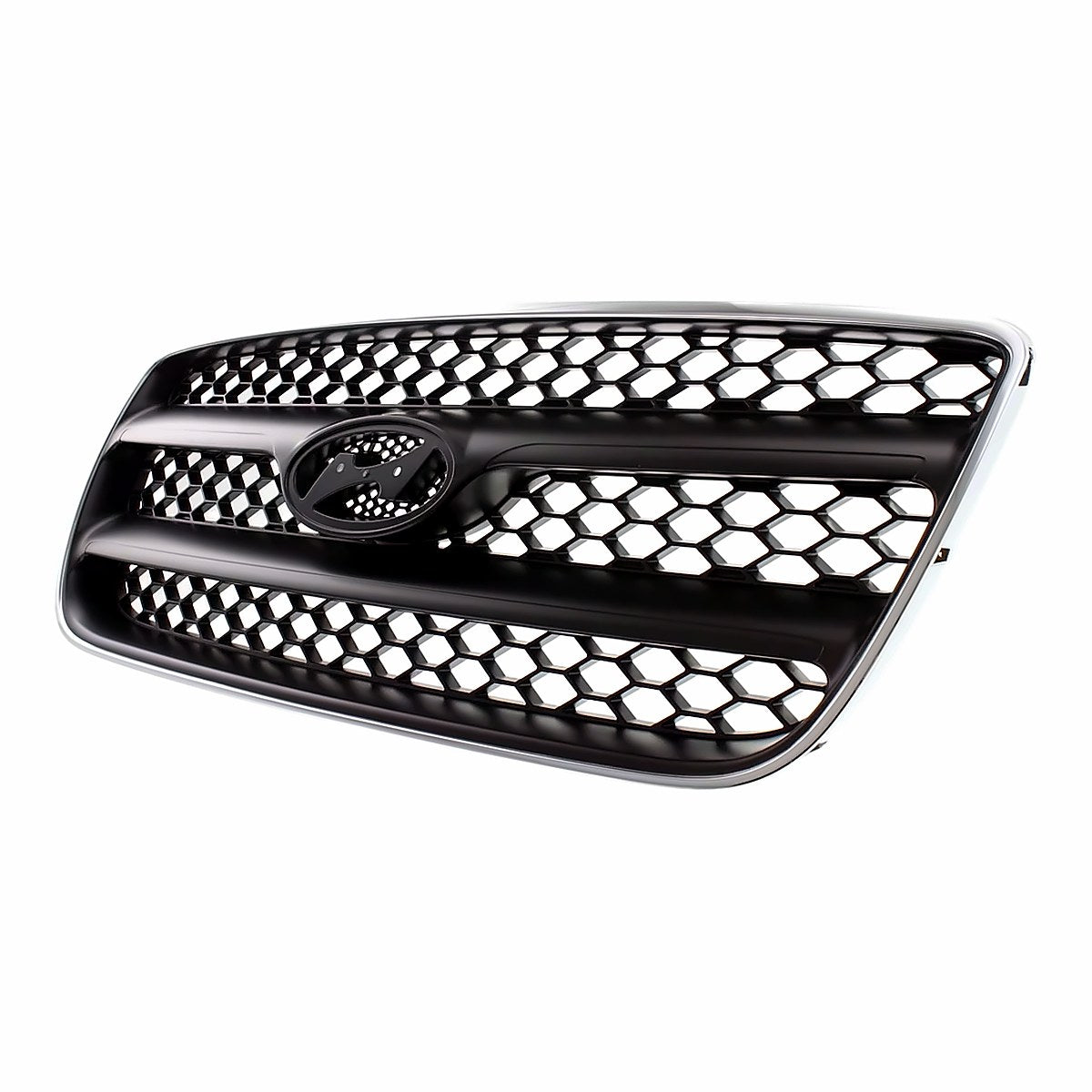 2007-2009 Hyundai Santa_Fe Grille Chrome/Black Ltd – Side View (HY1200147)