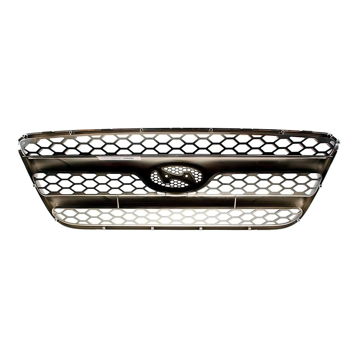 2007-2009 Hyundai Santa_Fe Grille Chrome/Black Ltd – Back View (HY1200147)