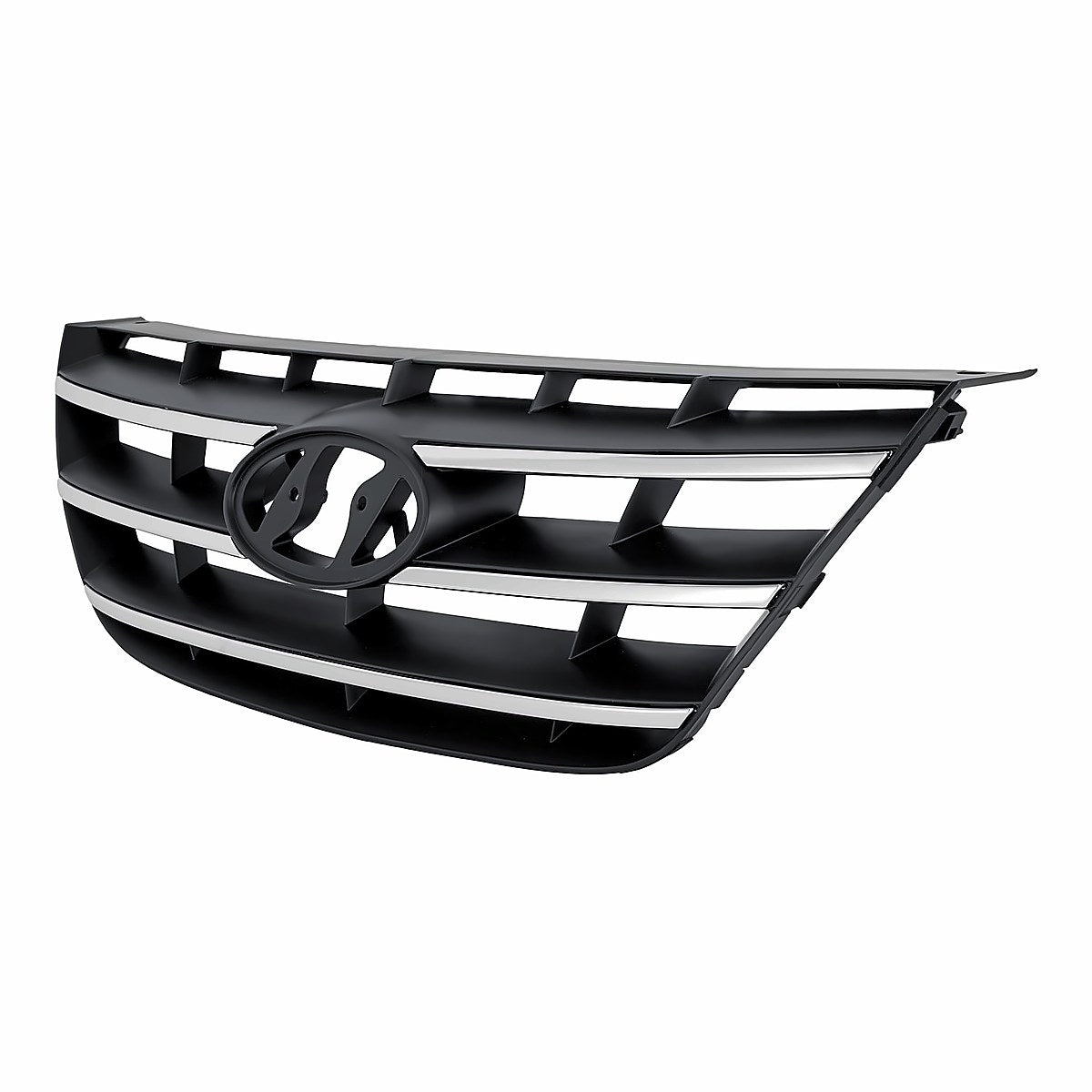 2009-2010 Hyundai Sonata Grille Chrome/Black – Side View (HY1200152)