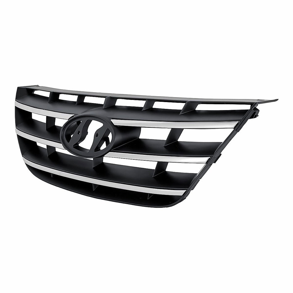 2009-2010 Hyundai Sonata Grille Chrome/Black – Side View (HY1200152)
