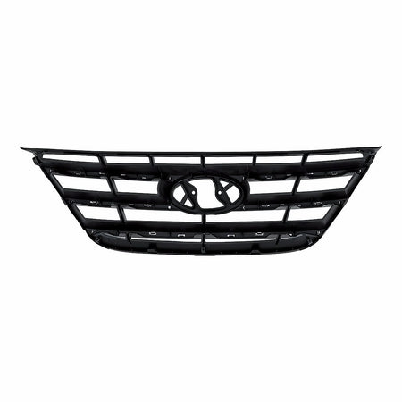 2009-2010 Hyundai Sonata Grille Chrome/Black – Back View (HY1200152)