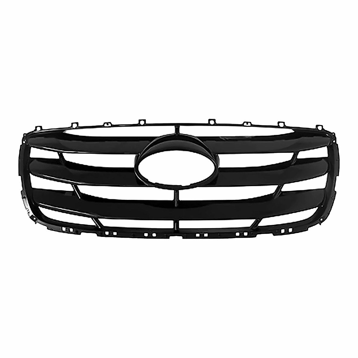 2010-2012 Hyundai Santa_Fe Grille Black – Front View (HY1200155)