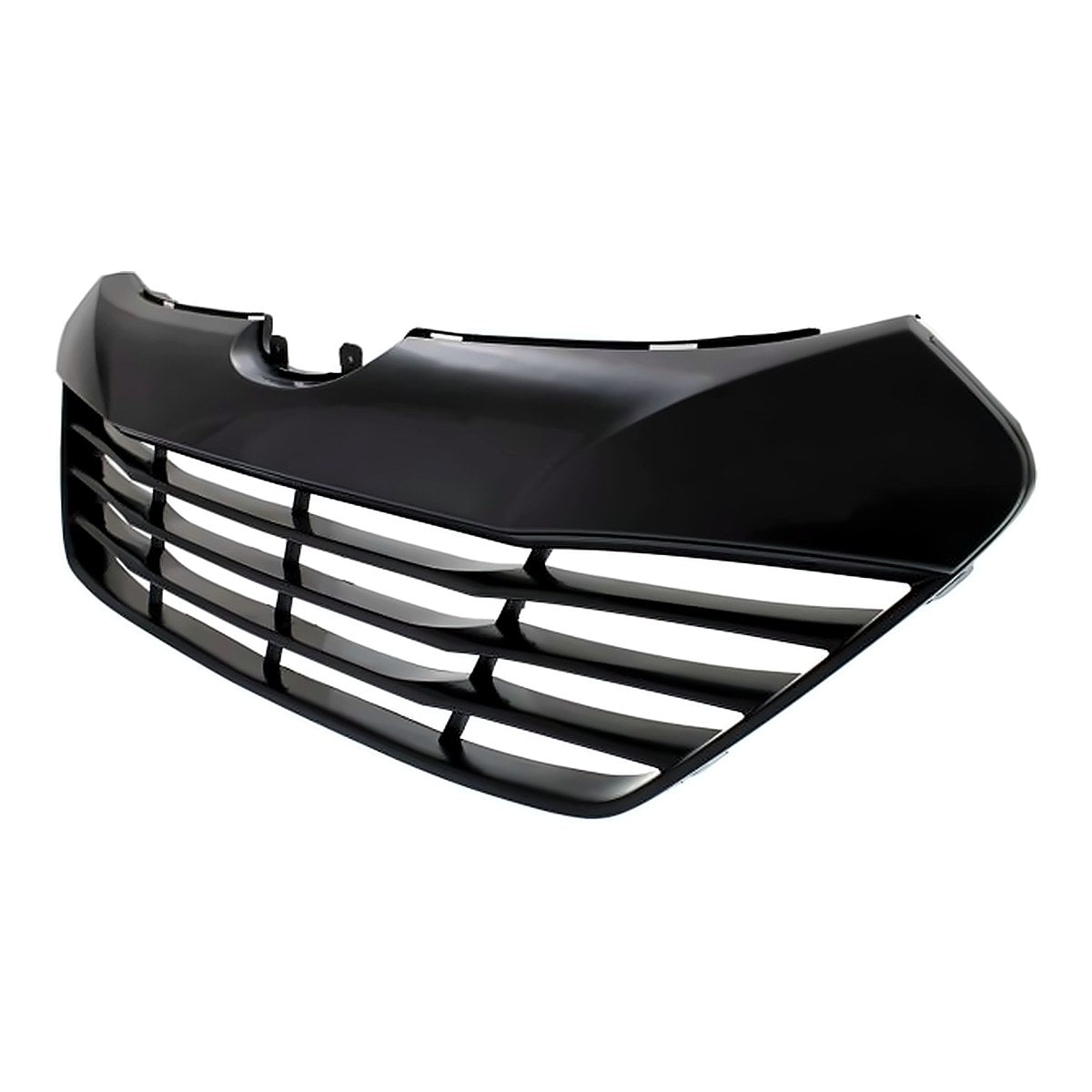 2010-2015 Hyundai Tucson Grille Black Gls For Use Without Chrome Moulding – Side View (HY1200156)