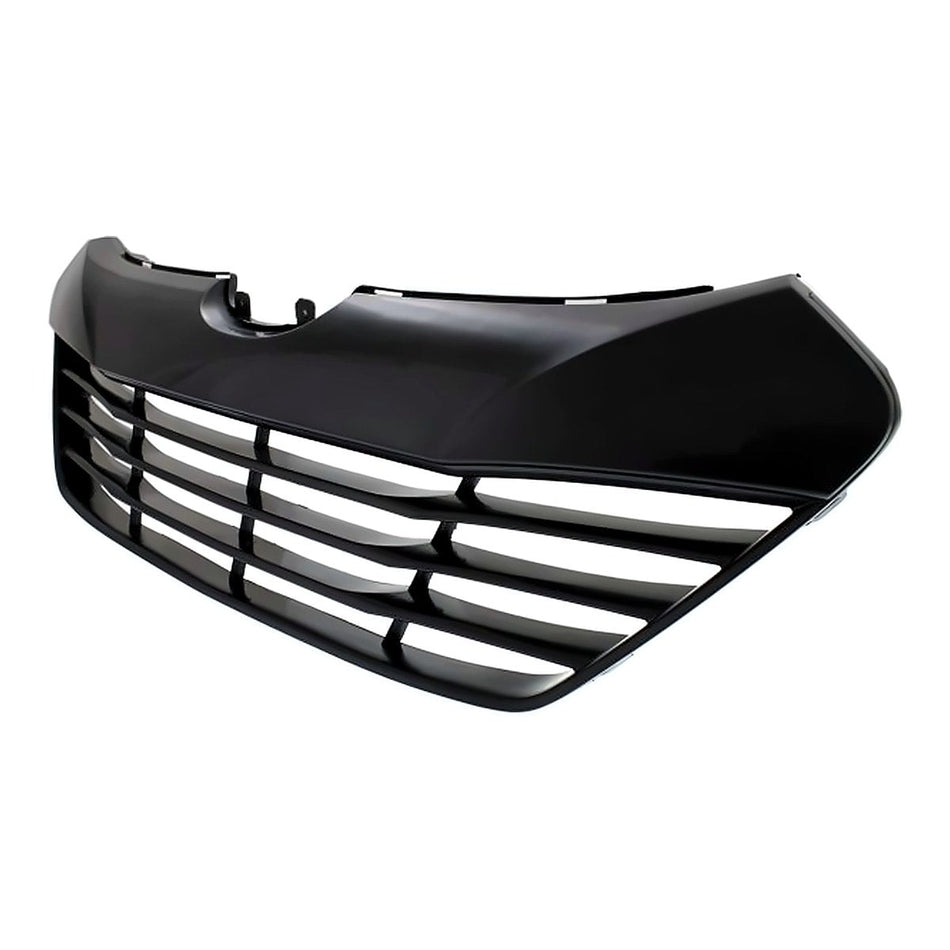 2010-2015 Hyundai Tucson Grille Black Gls For Use Without Chrome Moulding – Side View (HY1200156)